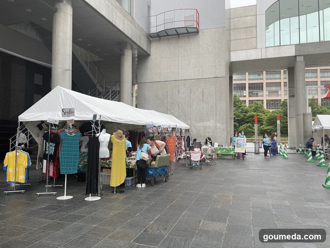 Outdoor Market Stall