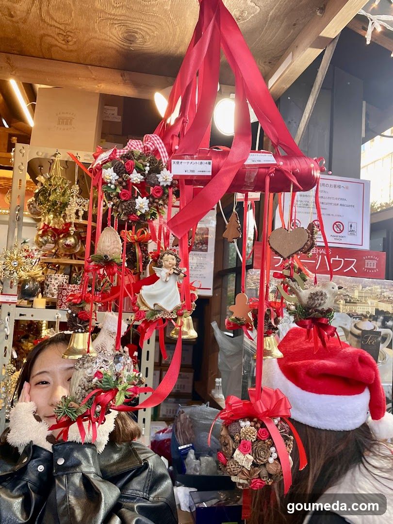 Christmas Market Stall Display