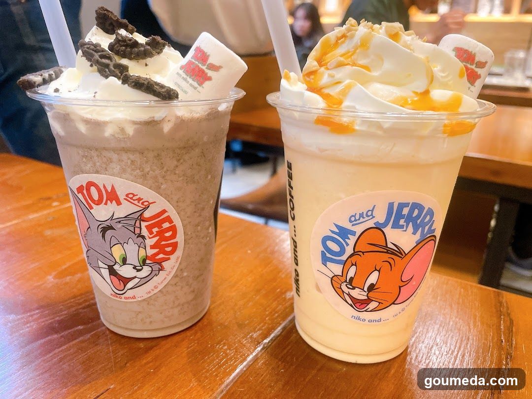 Tom and Jerry Milkshakes
