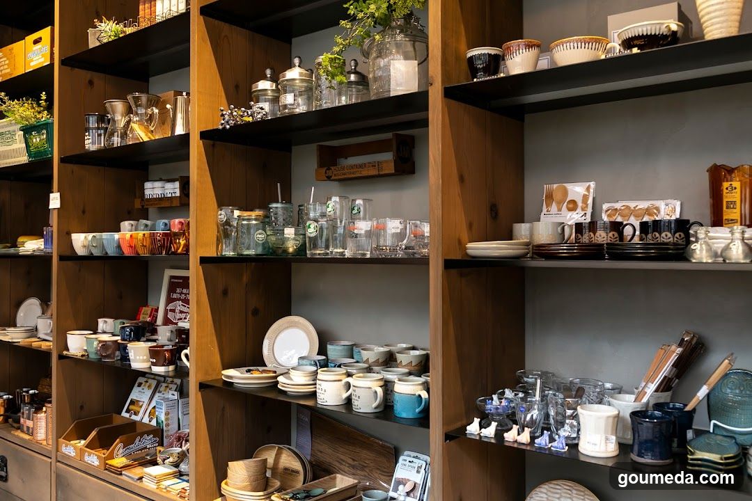 Ceramic and Glassware Display Shelves