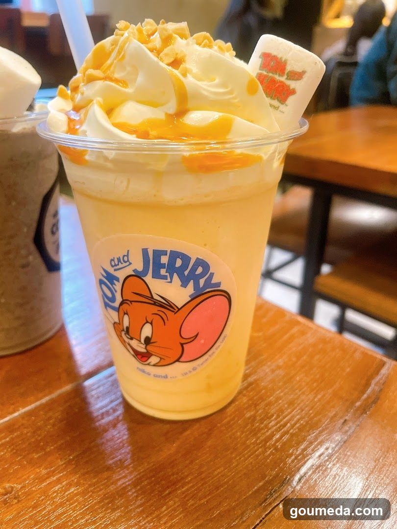 Tom and Jerry themed drink