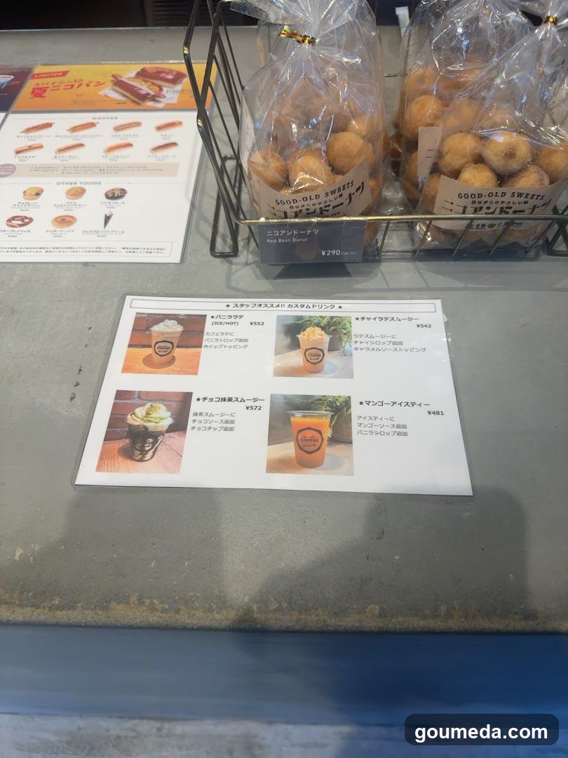 Food Display and Menu