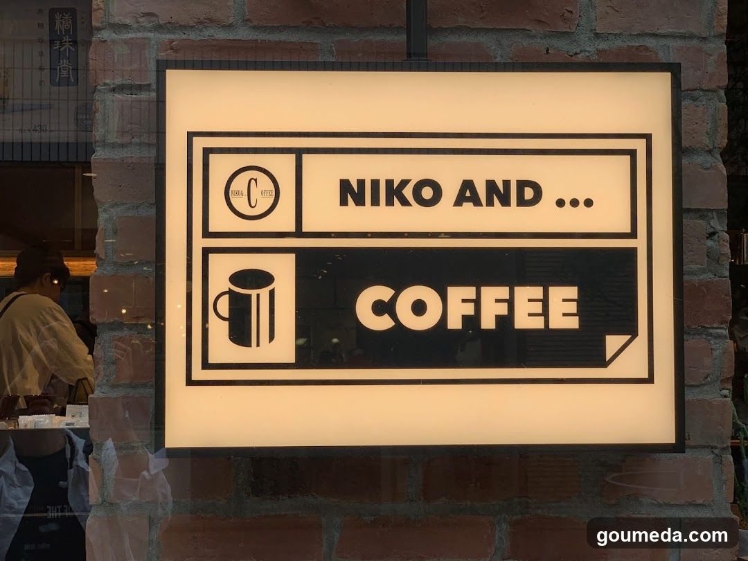Niko and Coffee Signage