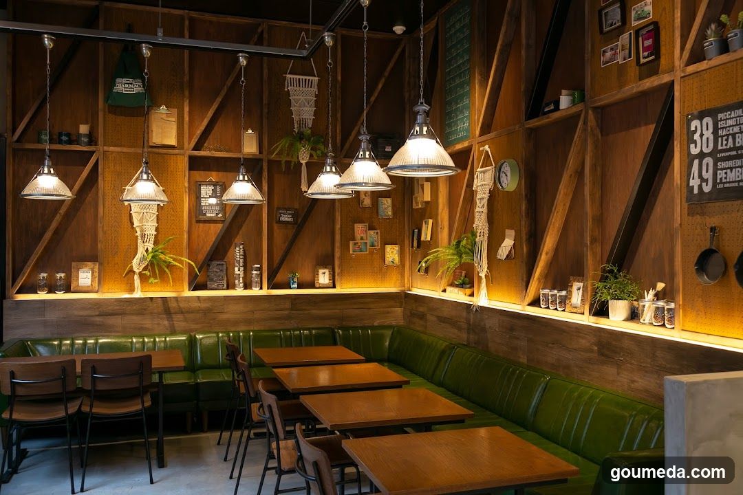 Rustic Cafe Interior