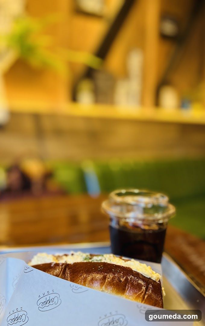 Food and Drink in a Cafe Interior