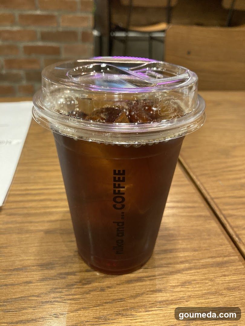 Iced Coffee in Cup