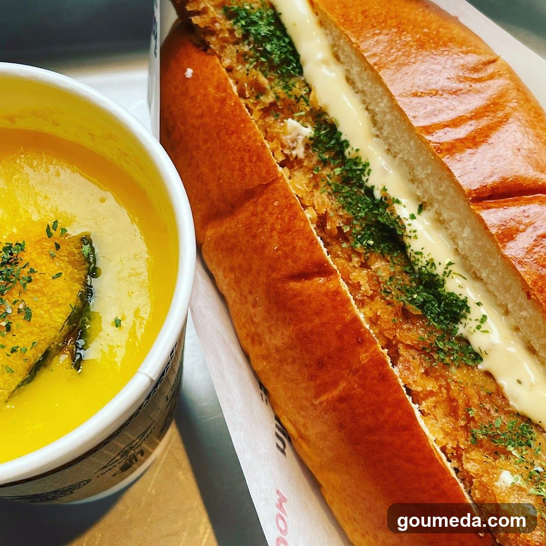 Sandwich and Soup Meal