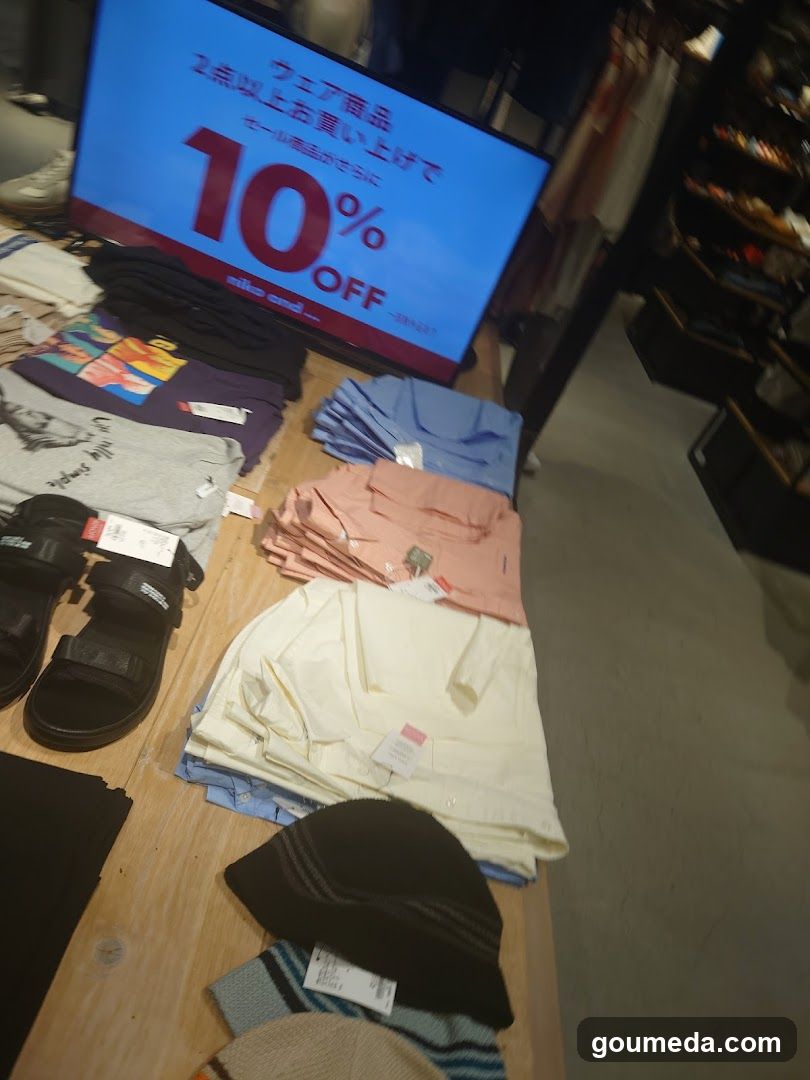 Clothing Store Display