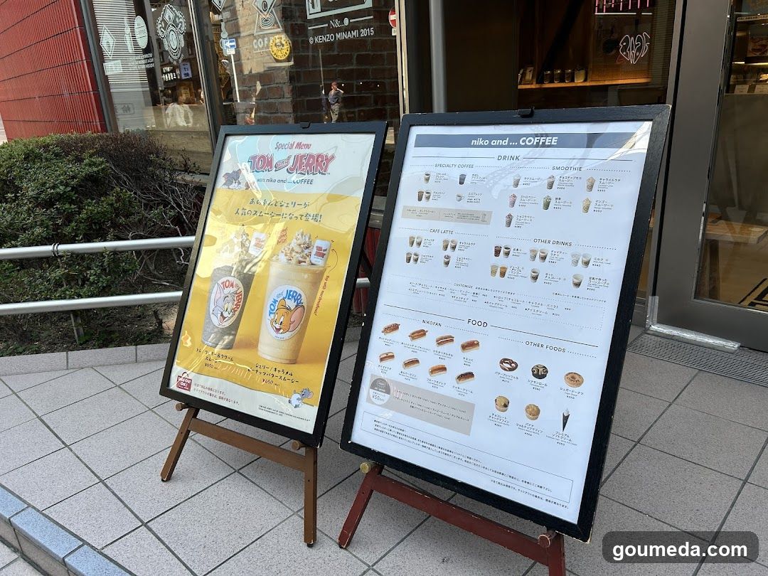 Tom and Jerry Coffee Shop Exterior