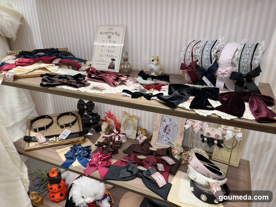 Lolita Fashion Accessories Display