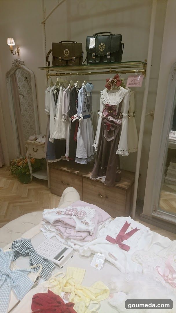 Ladies Clothing and Accessories Display