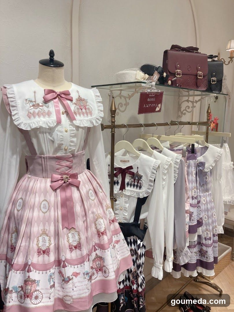 Lolita Fashion Display