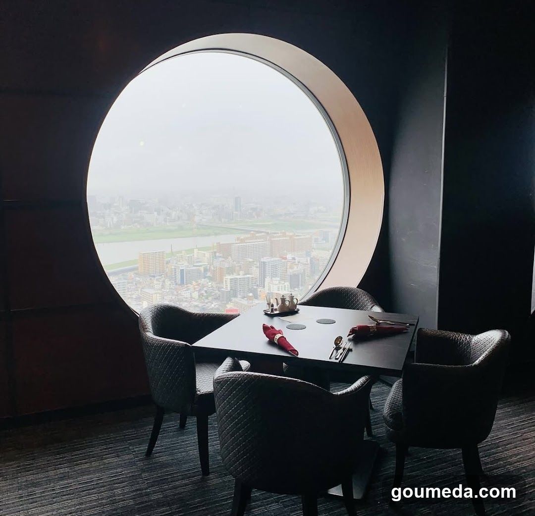 Dining by the City View