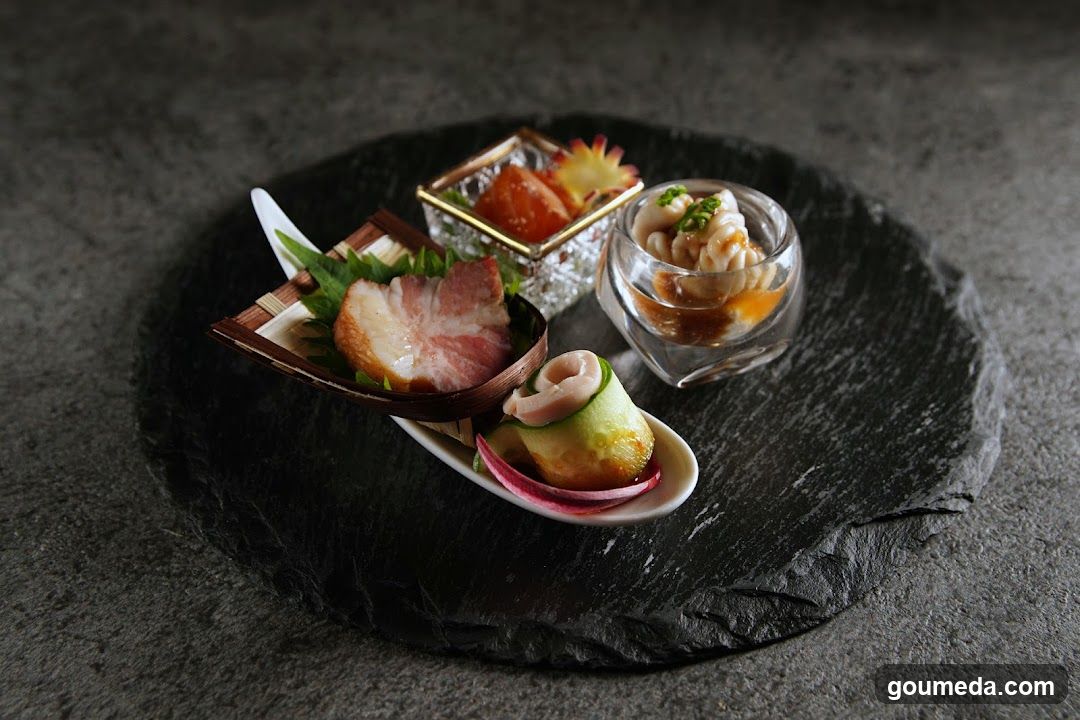 Sushi Platter on Slate Tray