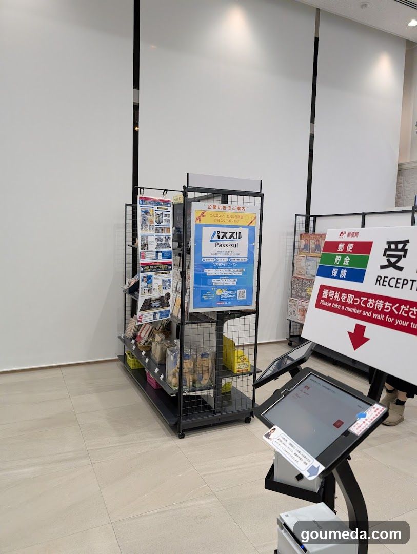 Pass-sul and Receipt Area