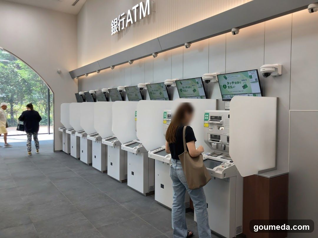 Bank ATM Interior