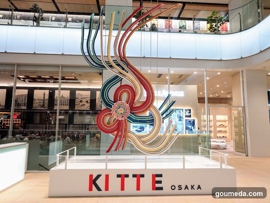KITTE Osaka Art Installation