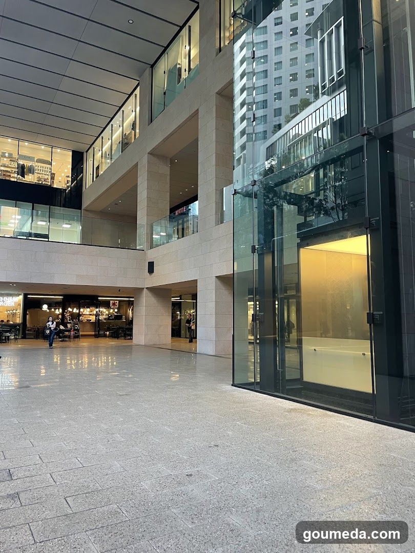 Modern Shopping Center Interior