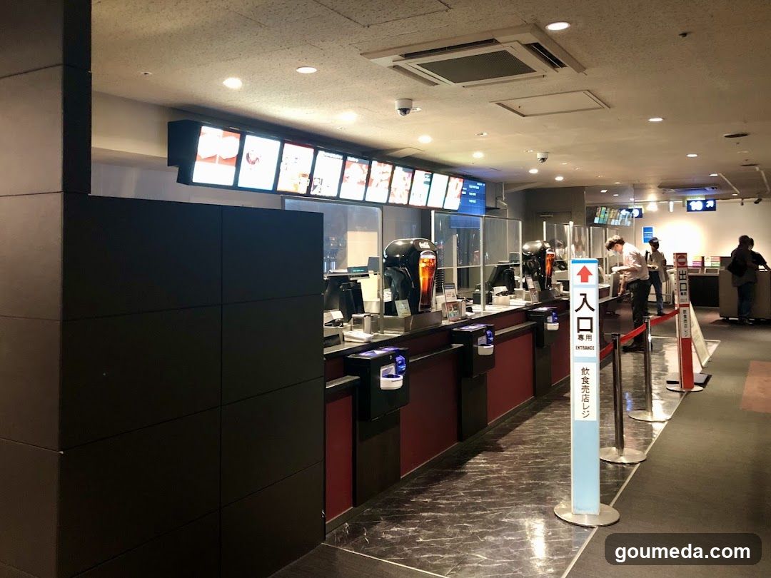 Movie Theater Concession Stand Interior