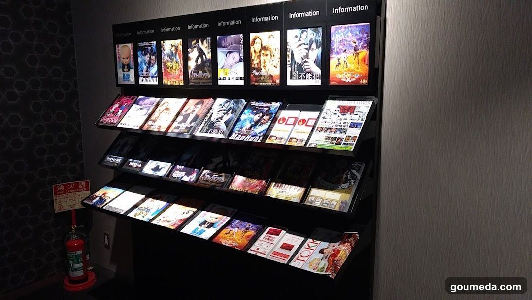 Movie Poster Display Rack