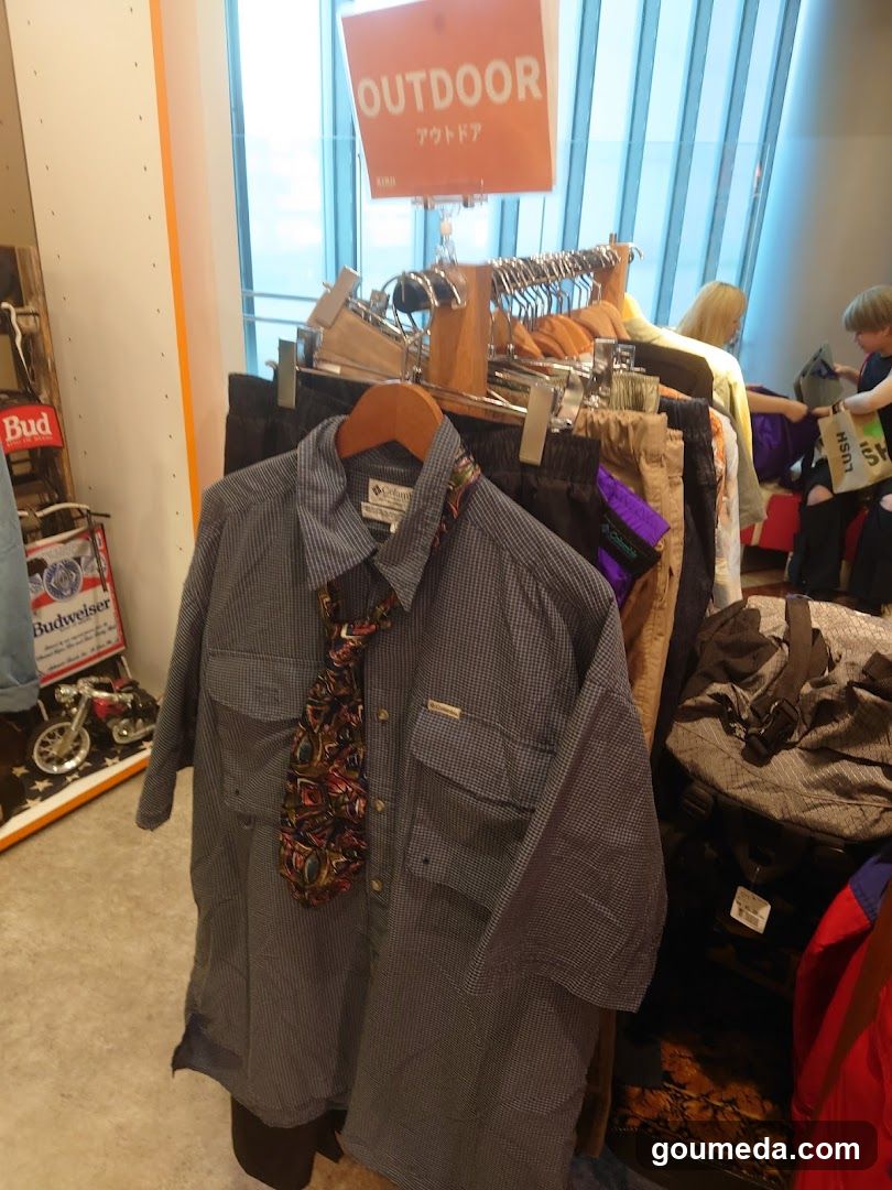Outdoor Clothing Display