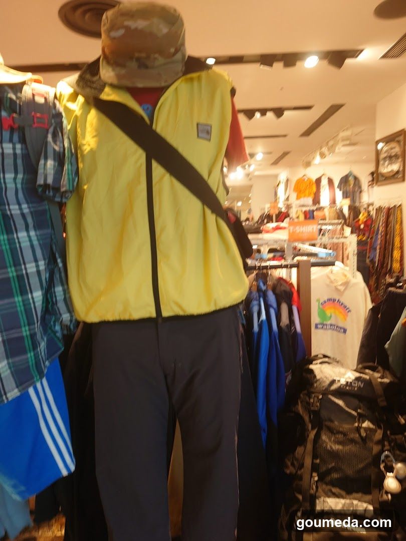 Clothing Store Interior Display
