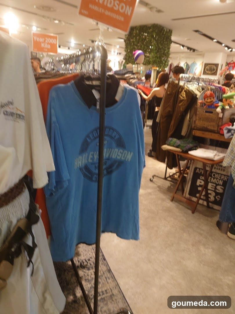 Harley-Davidson Clothing Store Interior