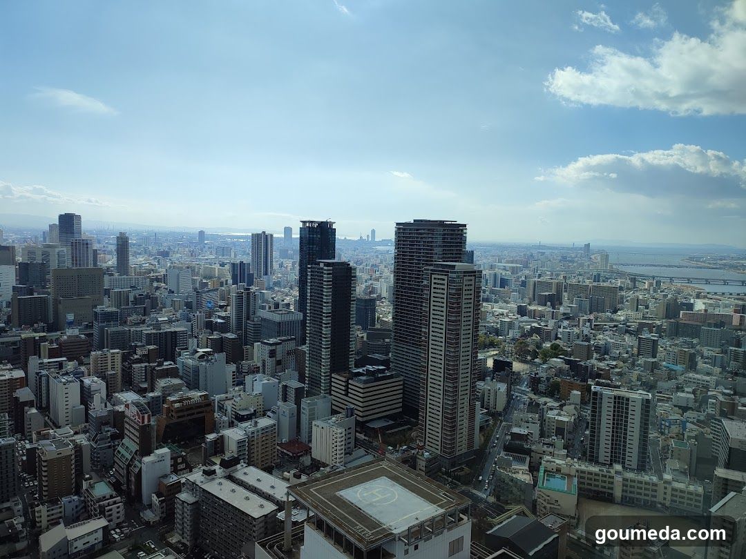 Cityscape View from High Building