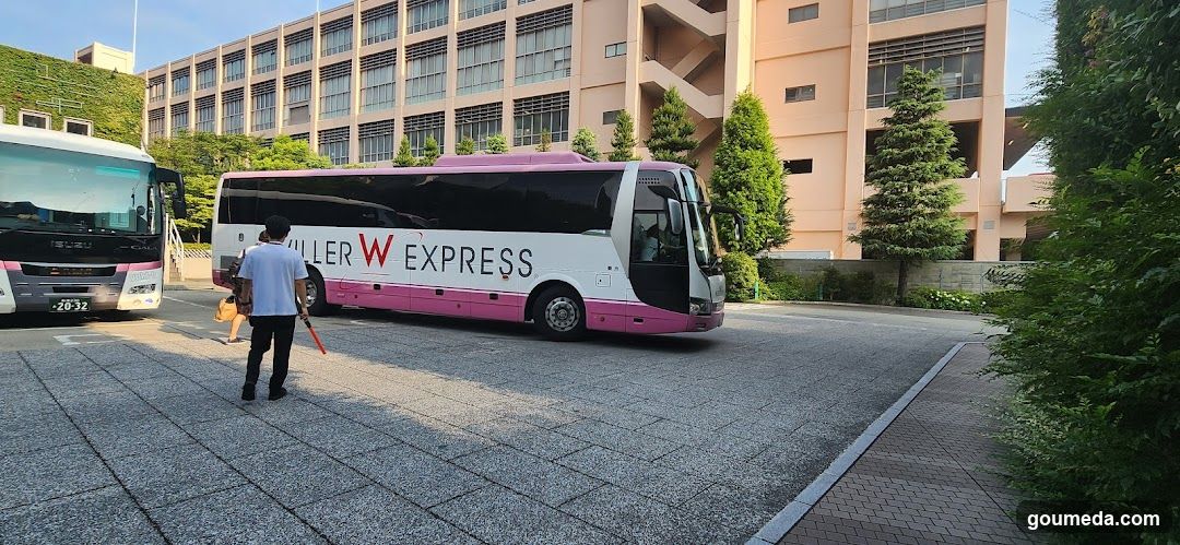 Bus Exterior Scene