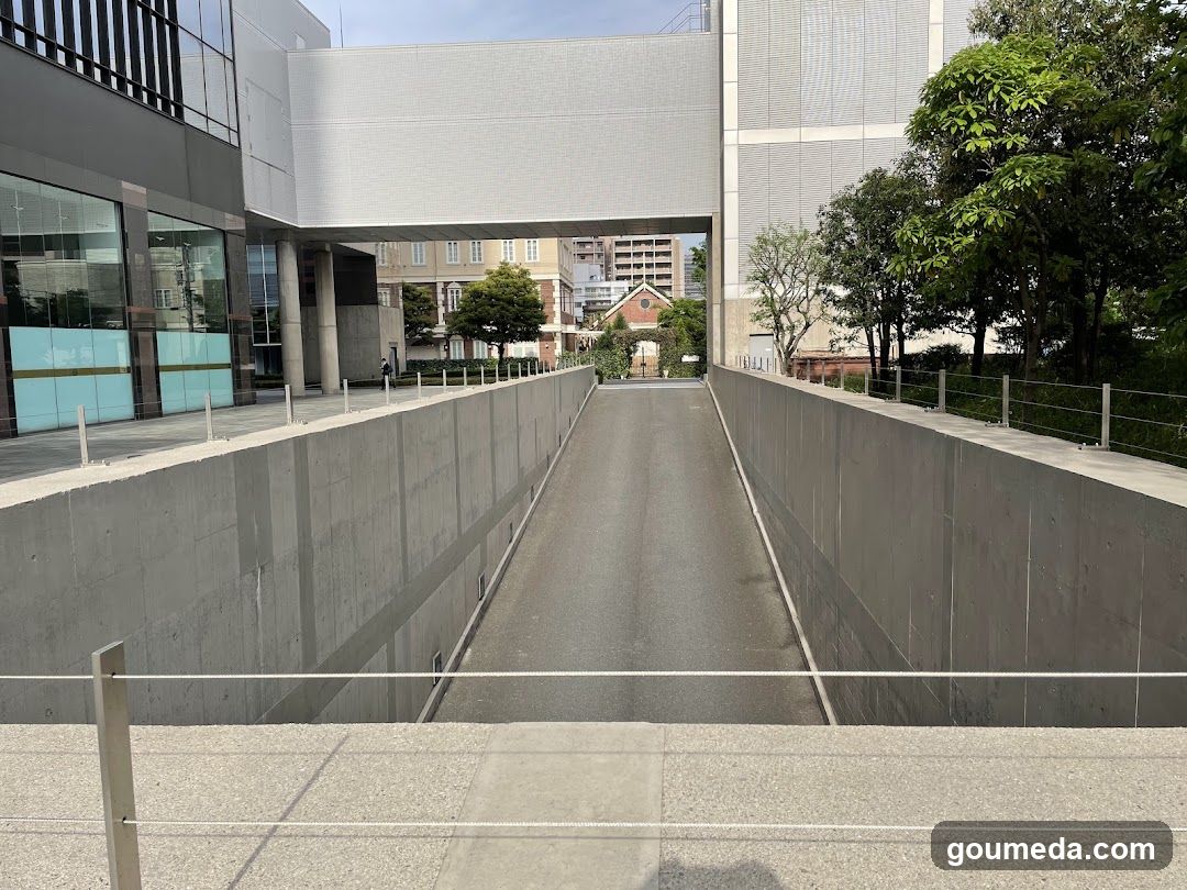 Concrete Ramp Entrance