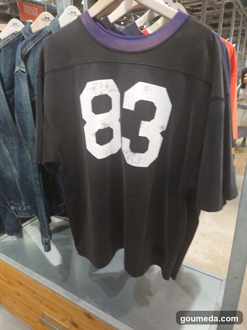 T-shirt Display in Store