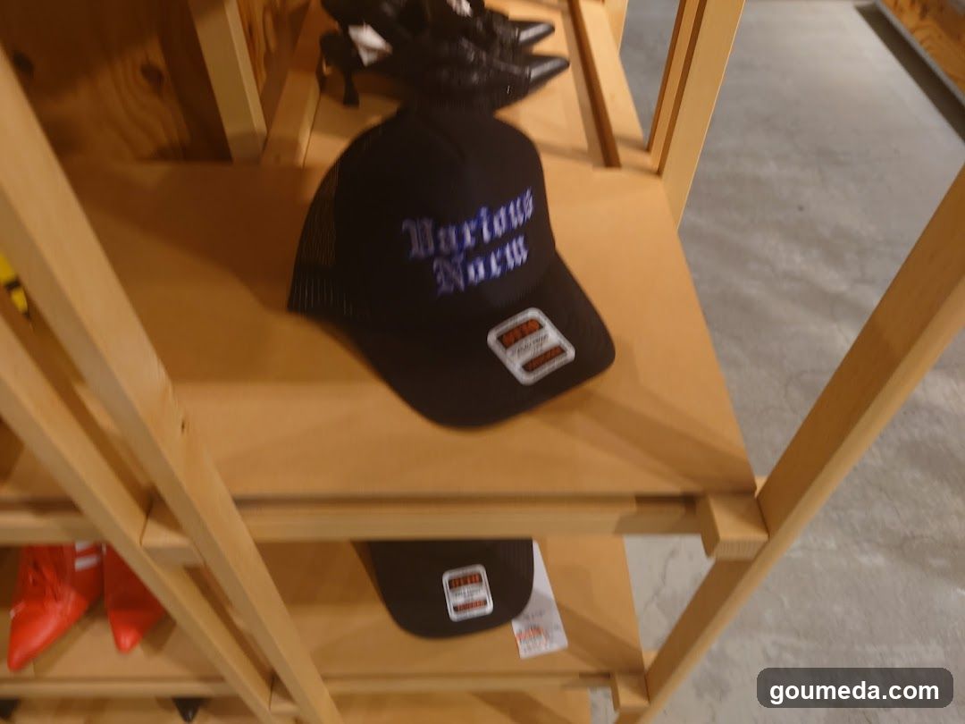 Hat Display Shelf