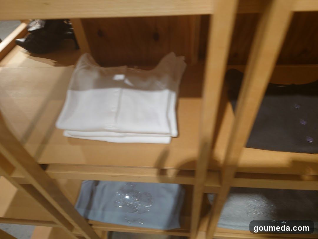 Clothing Display Shelf