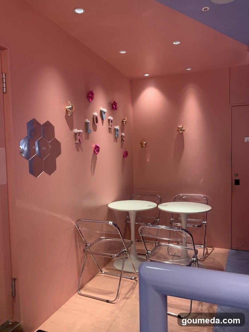 Pink Interior Corner