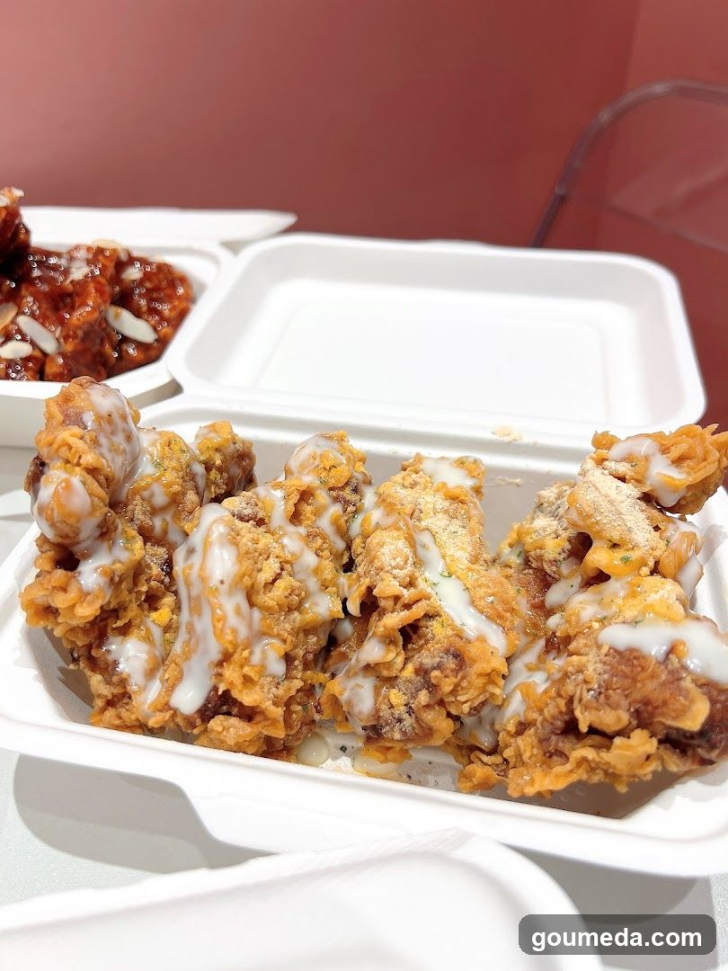 Fried Chicken with Sauce