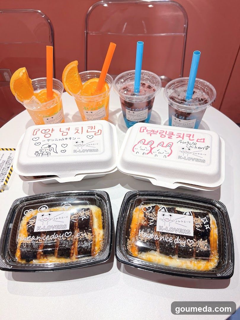 K-LOVERS Food and Drink Set