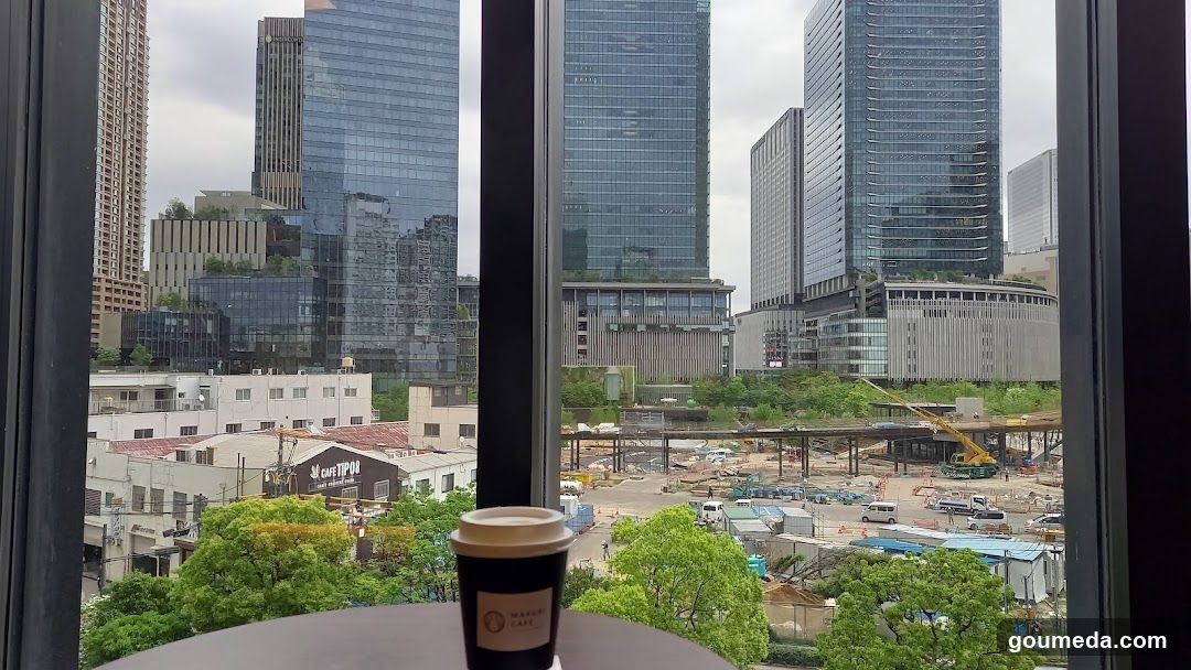 City View from Cafe Window