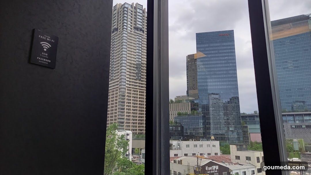 City View from Hotel Room