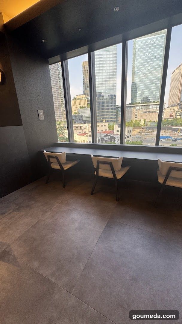 Modern Interior with City View