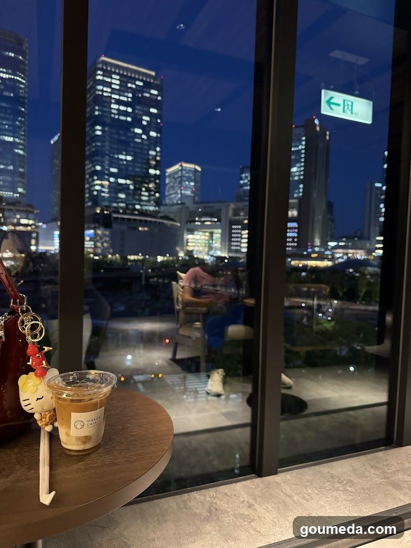 Night City View from Cafe