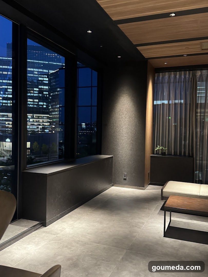 Modern Interior with City View