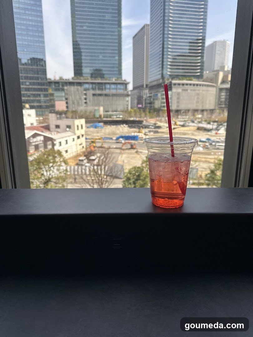 Drink with City View