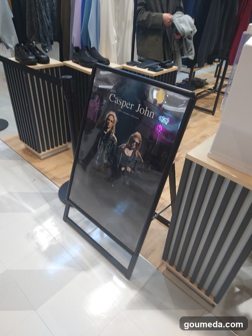 Casper John Store Interior Display