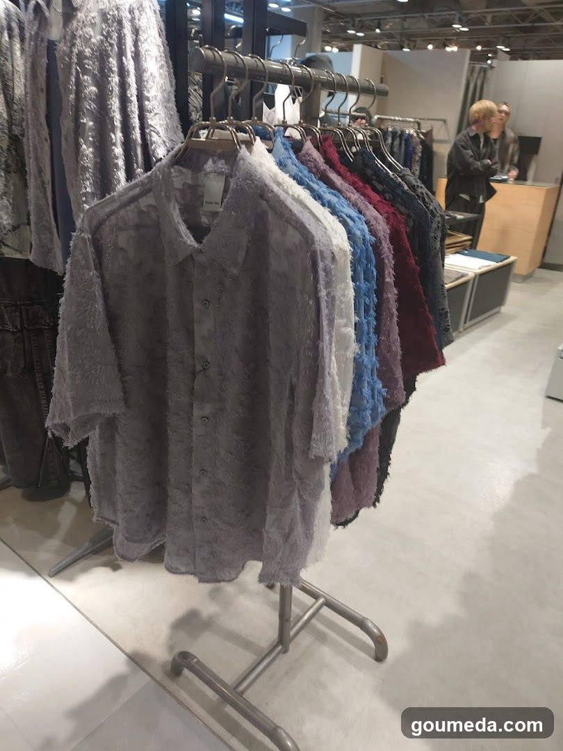 Clothing Store Interior Display