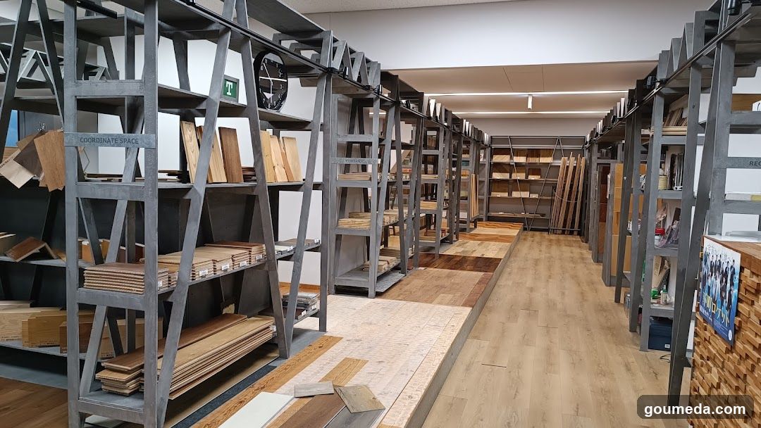 Wood Flooring Showroom Interior