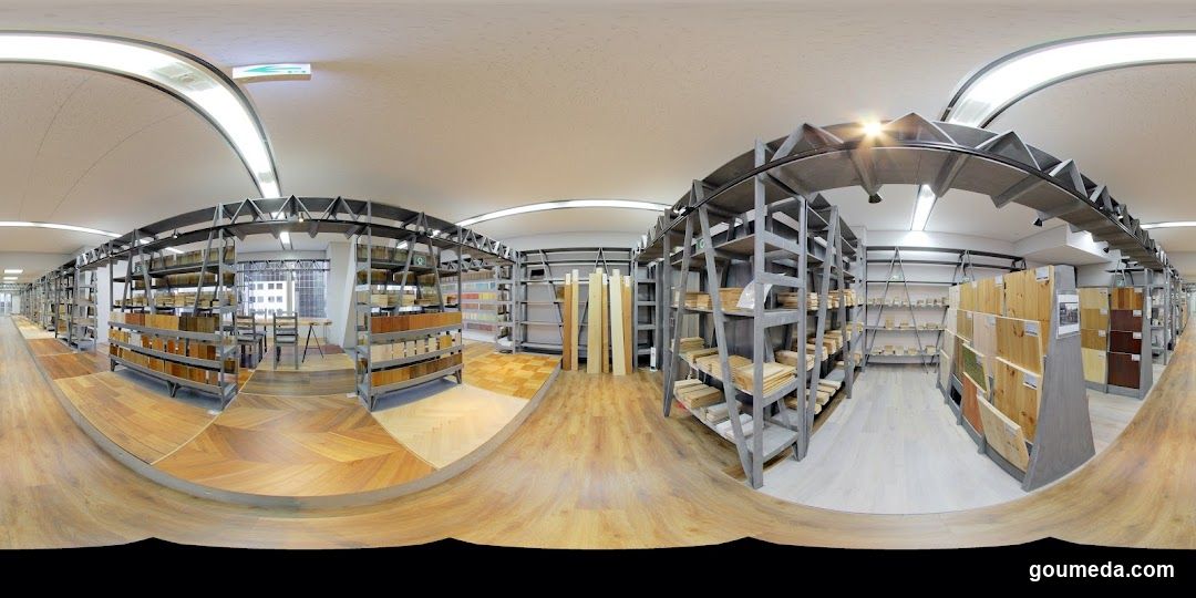 Wood Flooring Sample Store Interior
