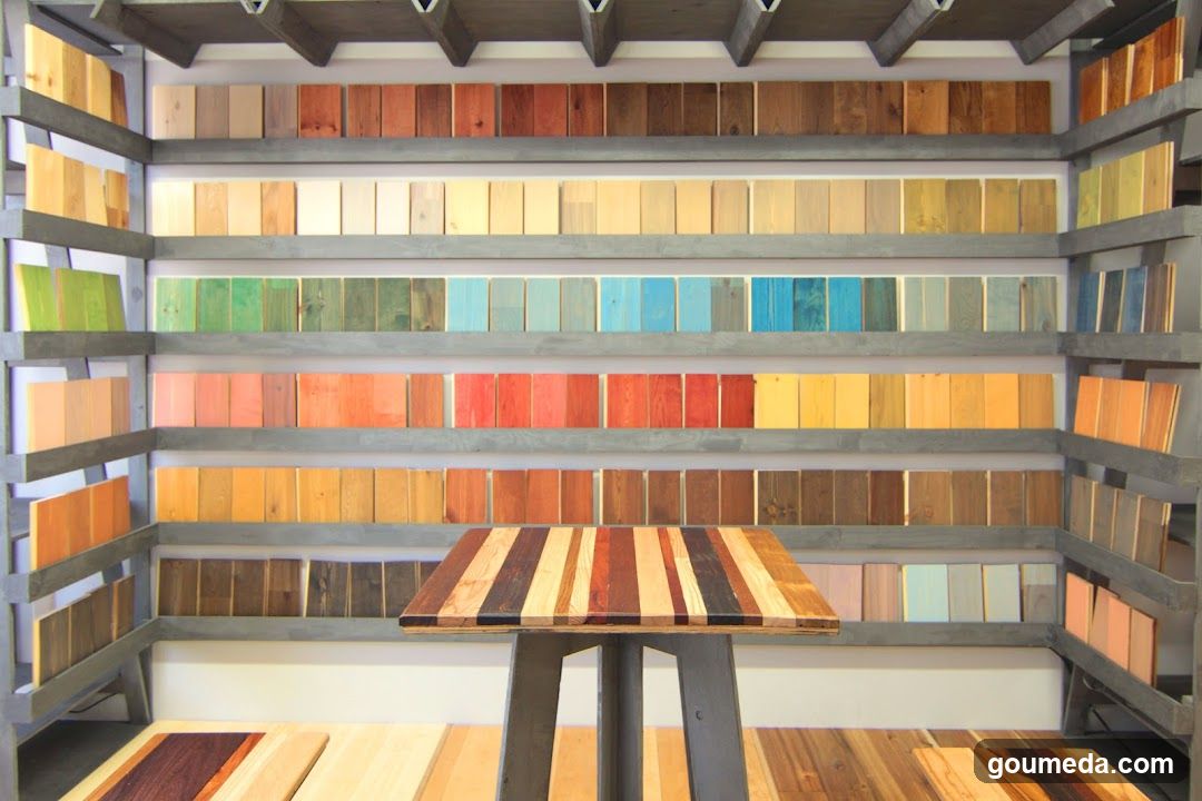 Wood Sample Display