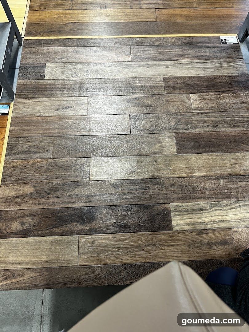 Wood Flooring Display