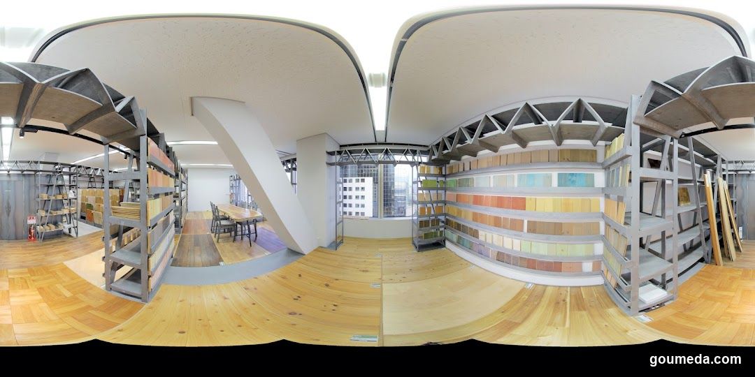 Interior of a design studio or showroom