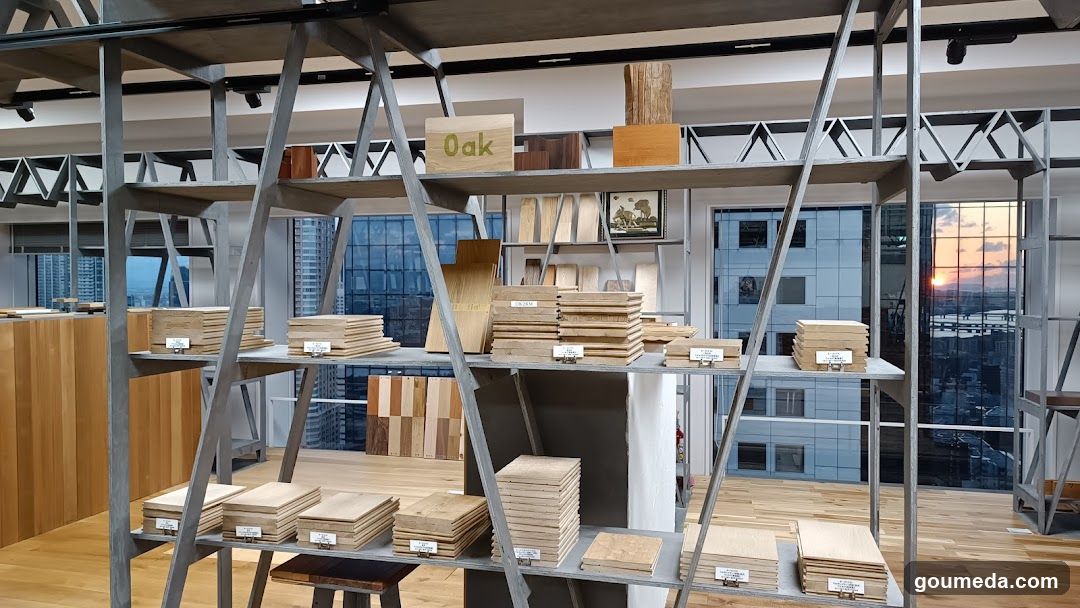 Wood Display Shelf